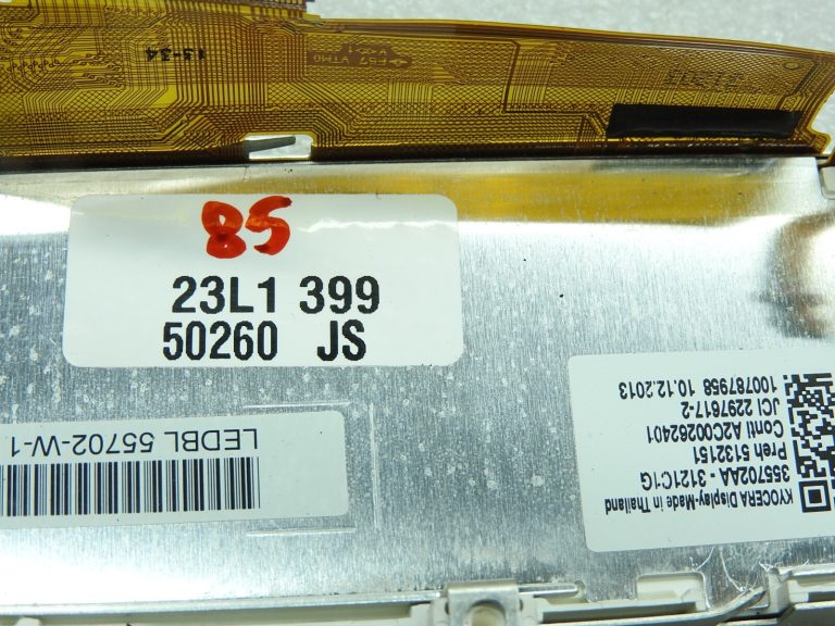 Kyocera Displejs 355702AA / LEDBL 55702-W-1 Automašīnas instrumentu paneļa LCD displejs
