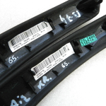 BMW X5 F15 Interjera rokturu kreisās rokturiņas vāks Dakota Black Leather 51417292273, 7292273