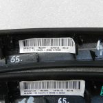 BMW X5 F15 Interjera rokturu kreisās rokturiņas vāks Dakota Black Leather 51417292273, 7292273