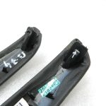 BMW X5 F15 Interjera rokturu kreisās rokturiņas vāks Dakota Black Leather 51417292273, 7292273