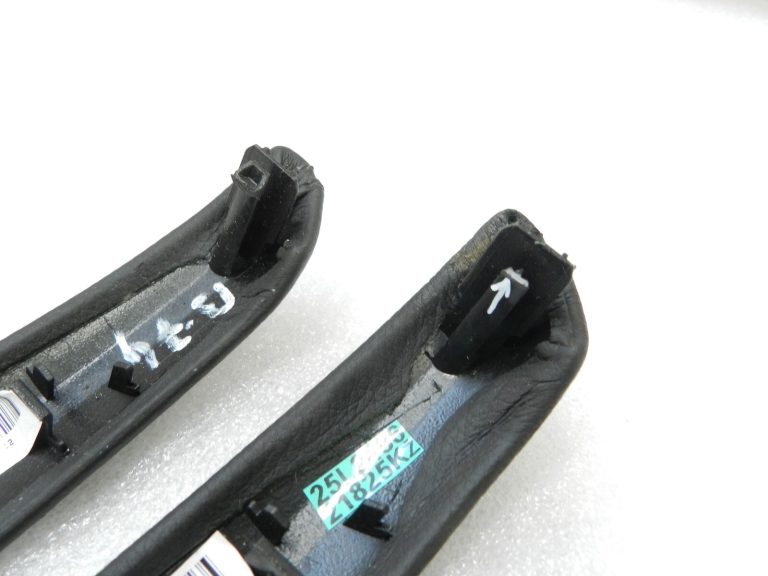 BMW X5 F15 Interjera rokturu kreisās rokturiņas vāks Dakota Black Leather 51417292273, 7292273