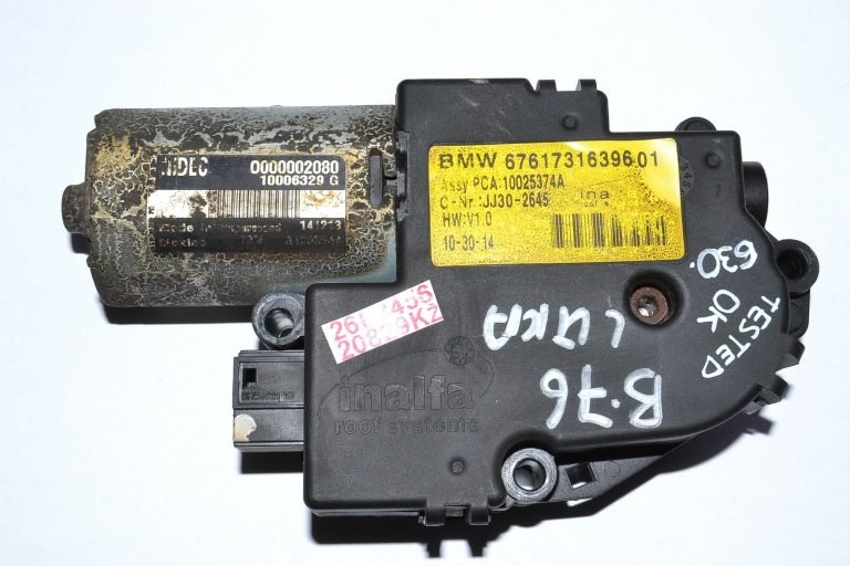 BMW X3 F25 Oriģinālais jumta logs Saulessarga motors 67617316396 7316396