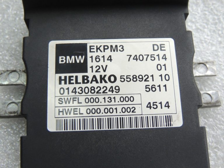 BMW X3 F25 3.5D degvielas sūkņa vadības bloks 16147407514 7407514