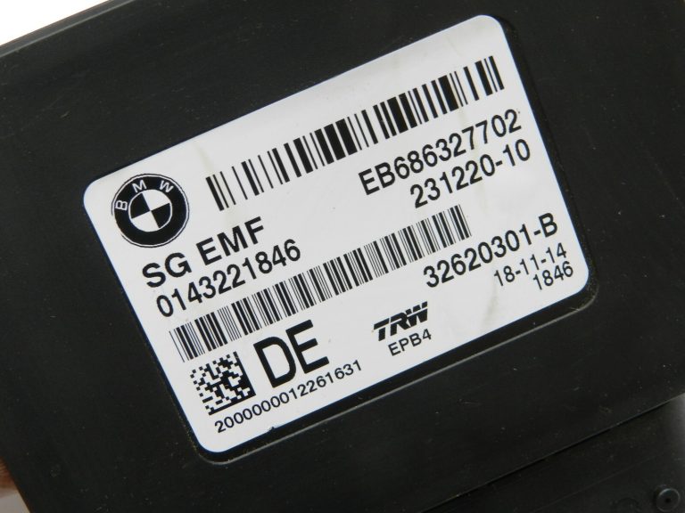 BMW F25 F25 F26 F10 F11 F06 F12 F13 Autostāvbremžu EPB vadības bloks 34436887358
