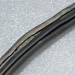 BMW X3 F25 Bagāžas nodalījuma vāka aizbīdņa blīvējums 51767301846 7301846