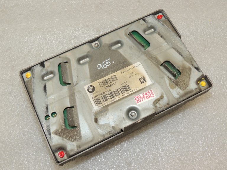 BMW X3 F25 Oriģinālais HIFI sistēmas pastiprinātājs 9348411 65122622680 2622680