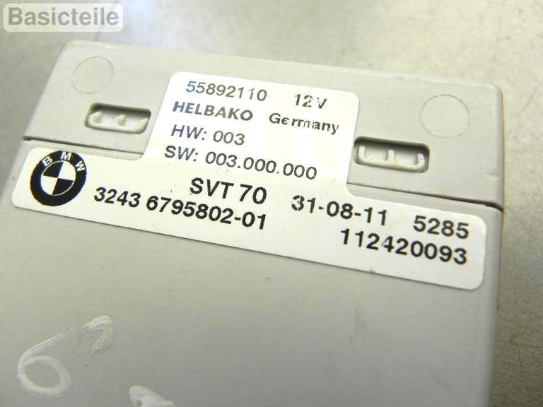 BMW X5 E70 LCI Vadības bloks servotronic 32436795802 Helbako