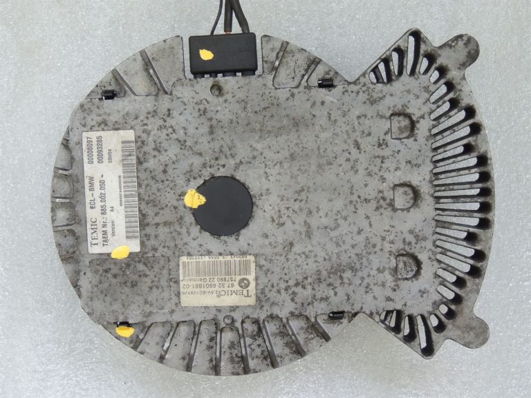 BMW E65 E65 E66 E83 M57 N62 Original TEMIC radiatora ventilators Ventilatora motors 600W