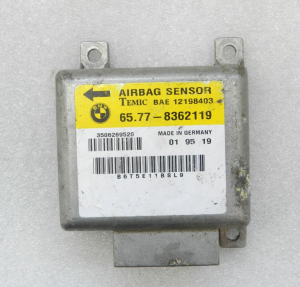 BMW E34 E36 E38 Оригинальный блок управления подушками безопасности ECU 65778362119, 8362119