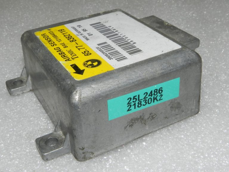 BMW E34 E36 E38 Oriģinālais gaisa spilvenu vadības bloks ECU 65778362119, 8362119