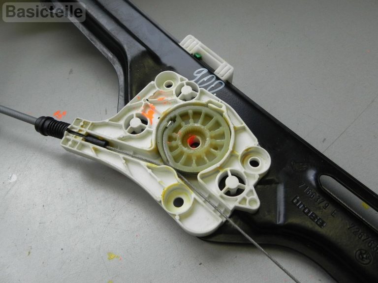 Oriģināls BMW X5 E70 LCI priekšējais kreisais elektriskais logu regulators bez motora 7166379