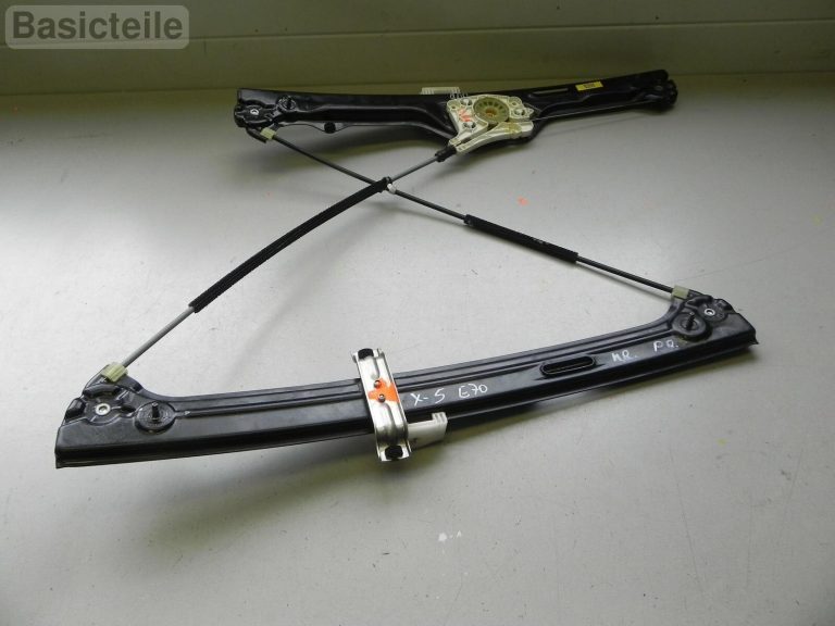 Oriģināls BMW X5 E70 LCI priekšējais kreisais elektriskais logu regulators bez motora 7166379