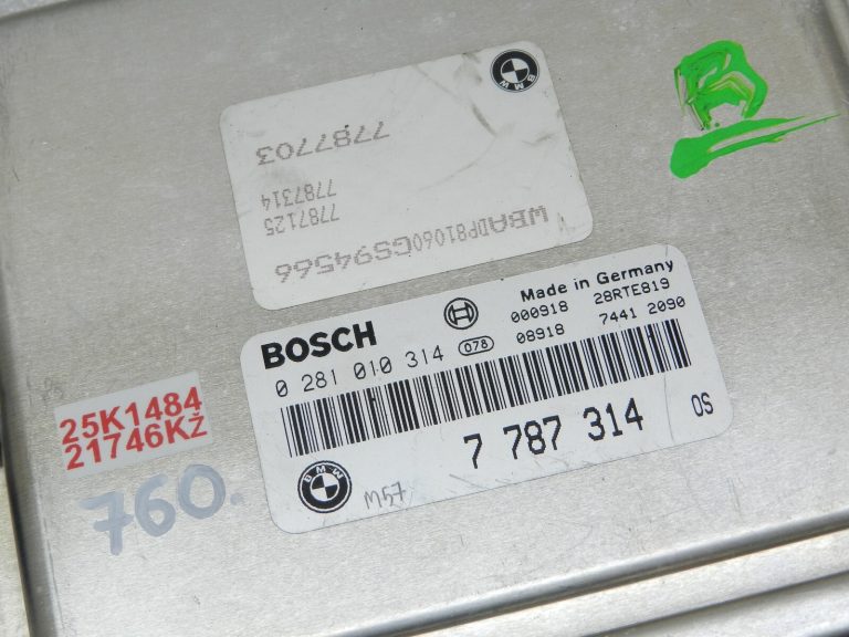 BMW E39 E38 E53 3.0d M57 motora vadības bloks EWS 3 vadības bloku komplekts 7787314 7787703