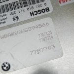 BMW E39 E38 E53 3.0d M57 motora vadības bloks EWS 3 vadības bloku komplekts 7787314 7787703