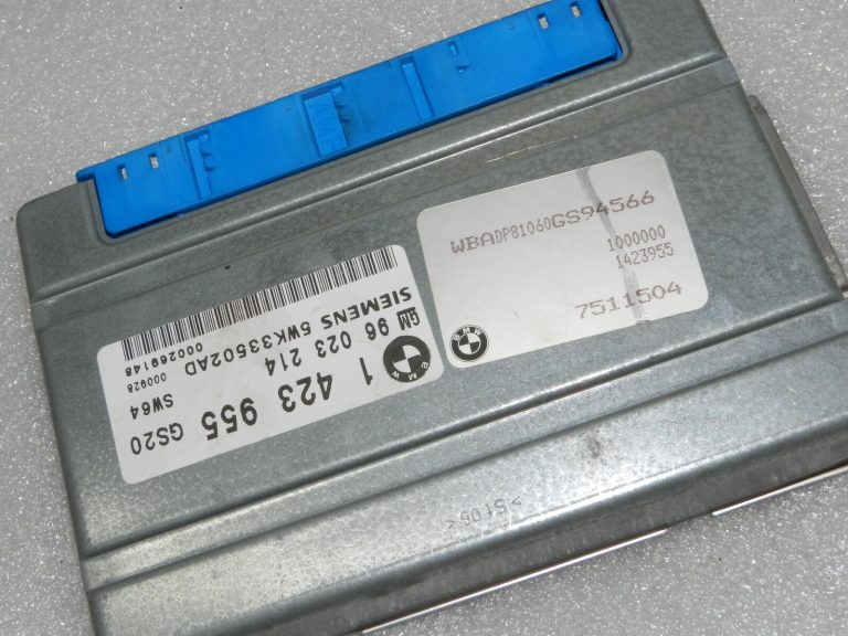 BMW E39 E38 E53 3.0d M57 automātiskās transmisijas vadības bloks ECU 1423955 7511504