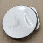 Opel Vectra C Aizmugurējā bampera vilkšanas vāciņš sudraba krāsā 93173890 9186153 2227250