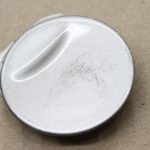 Opel Vectra C Aizmugurējā bampera vilkšanas vāciņš sudraba krāsā 93173890 9186153 2227250