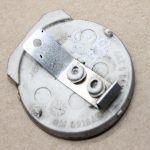 Opel Vectra C Aizmugurējā bampera vilkšanas vāciņš sudraba krāsā 93173890 9186153 2227250