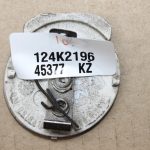 Opel Vectra C Aizmugurējā bampera vilkšanas vāciņš 2HU Safīra melns 93173890