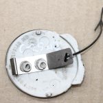Opel Vectra C Aizmugurējā bampera vilkšanas vāciņš 4XU Metro Blue 93173890 9186153
