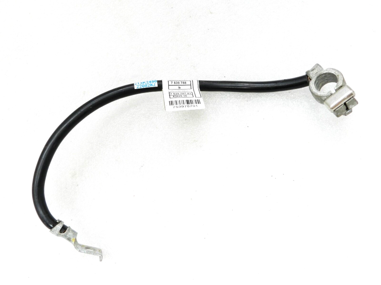 Mini Cooper R57 R56 R55 Akumulatora kabelis mīnus oriģinālais 12427539787, 7539787