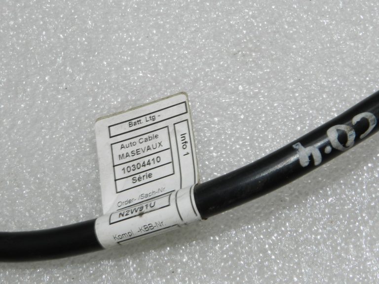 Mini Cooper R57 R56 R55 Akumulatora kabelis mīnus oriģinālais 12427539787, 7539787