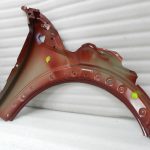Mini R57 R56 LCI Sānu paneļa priekšējais kreisais dubļusargs 857 Nightfire Red 41352754725