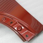 Mini R57 R56 LCI Sānu paneļa priekšējais kreisais dubļusargs 857 Nightfire Red 41352754725