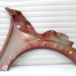Mini R57 R56 LCI Sānu paneļa priekšējais kreisais dubļusargs 857 Nightfire Red 41352754725