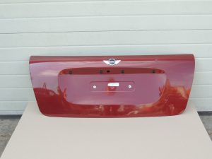 Mini cooper r57 kabrioleta aizmugurējā bagāžnieka vāks NIGHTFIRE RED METALLIC (857)