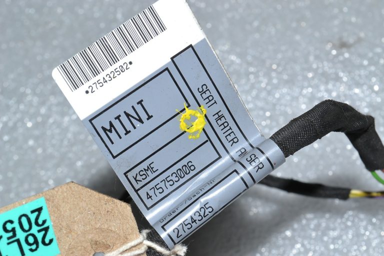 Mini Cooper R56 R57 Elektroinstalācijas instalācija Priekšējā labā 52102754325