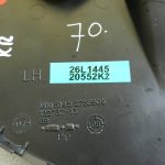 Mini Cooper R55 R56 R57 Aparatūras paneļa paneļi kreisajā pusē 2752905 51452752905