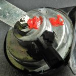 Mini Cooper R55 R56 R57 Horn Signal horn Fanfare Tweeter 2753033 Original