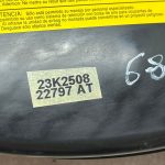 Mini cooper r57 gaisa spilvens priekšējais kreisais sēdeklis 52102753587 610634601