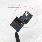 Mini Cooper R57 kabriolets instrumentu paneļa vadu instalācija 61113455943 DEFEKTĪVS