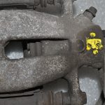 Mini Cooper R57 R56 R55 Aizmugurējais bremžu suports kreisais 34216785611 6785611