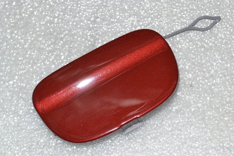 MiniCooper R57 aizmugurējā bampera pārsegs vilkšanas acs NightfireRed 51110430257