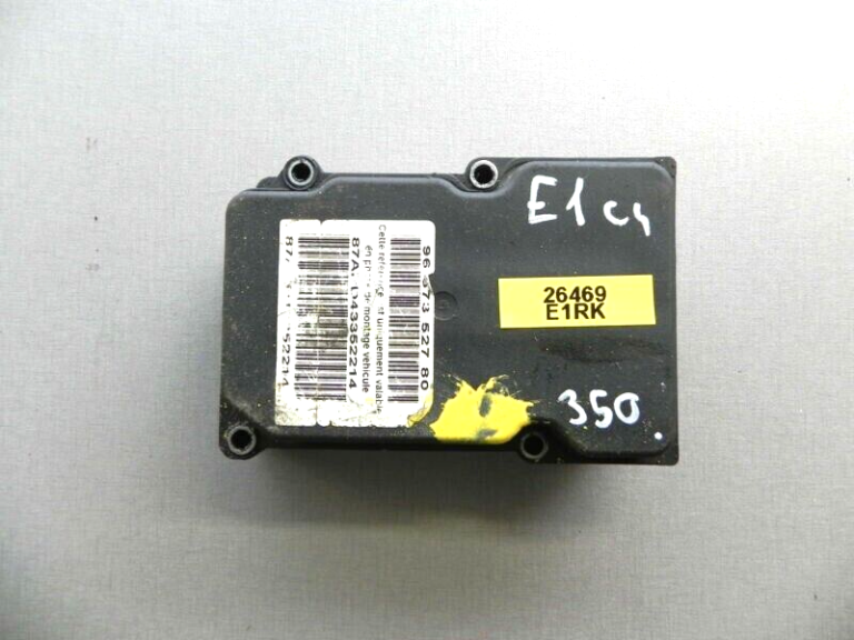 Citroen Peugeot vadības bloks ABS vadības bloks ECU 9657352780