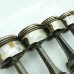 Citroen Peugeot 1.6 16v NFU 4x virzuļu savienotājstieņu komplekts 060386 0628N0 TU5JP4