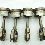 Citroen Peugeot 1.6 16v NFU 4x virzuļu savienotājstieņu komplekts 060386 0628N0 TU5JP4