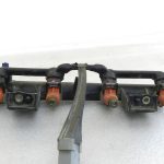 Citroen Peugeot 1.6i 16V 81KW Inžektoru sliede ar inžektoriem 9650764780