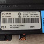 CITROEN PEUGEOT Autostāvvietas palīgsistēmas vadības bloks 9663821680 0263004204