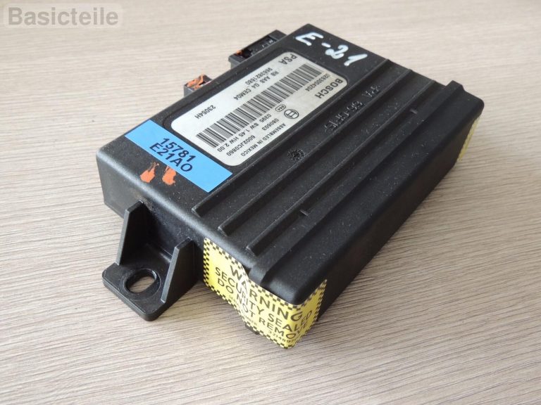 CITROEN PEUGEOT Autostāvvietas palīgsistēmas vadības bloks 9663821680 0263004204