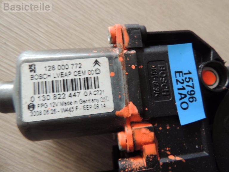 Citroen C5 II Peugeot Aizmugurējais kreisais elektrisko logu motors Power Windows Motor R LH