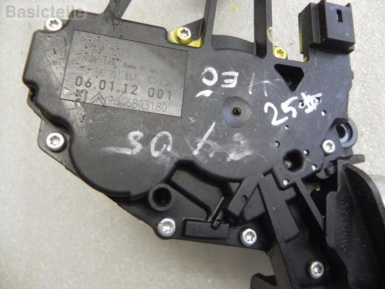 Stikla tīrītāja motors Aizmugurējais tīrītājs 9646803180 Citroen C4 Picasso Grand Picasso 6405S2