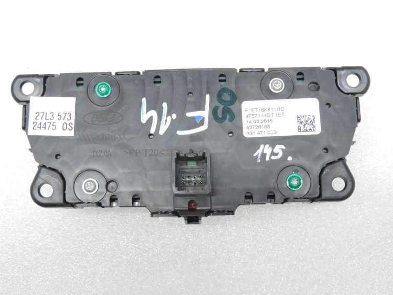 Ford Focus III radio vadības paneļa slēdža pārsega pārslēgs F1ET-18K811-HC
