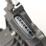 Oriģinālā Ford Focus III aizmugurējā labā durvju slēdzene BM5A-A26412-BG, 2099459