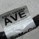Oriģinālā Ford Ranger TKE durvju instalācija priekšējā kreisā EB3T-14A584-AVE, EB3T14A584AVE