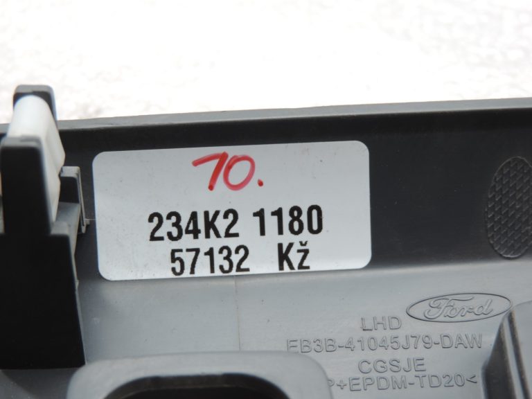 Oriģinālais Ford Ranger TKE PX2 priekšējo lukturu slēdža vāks