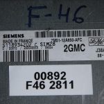 Ford Focus II 1.6i motora vadības bloks ECU 7M5112A650AFC C16HDEZ